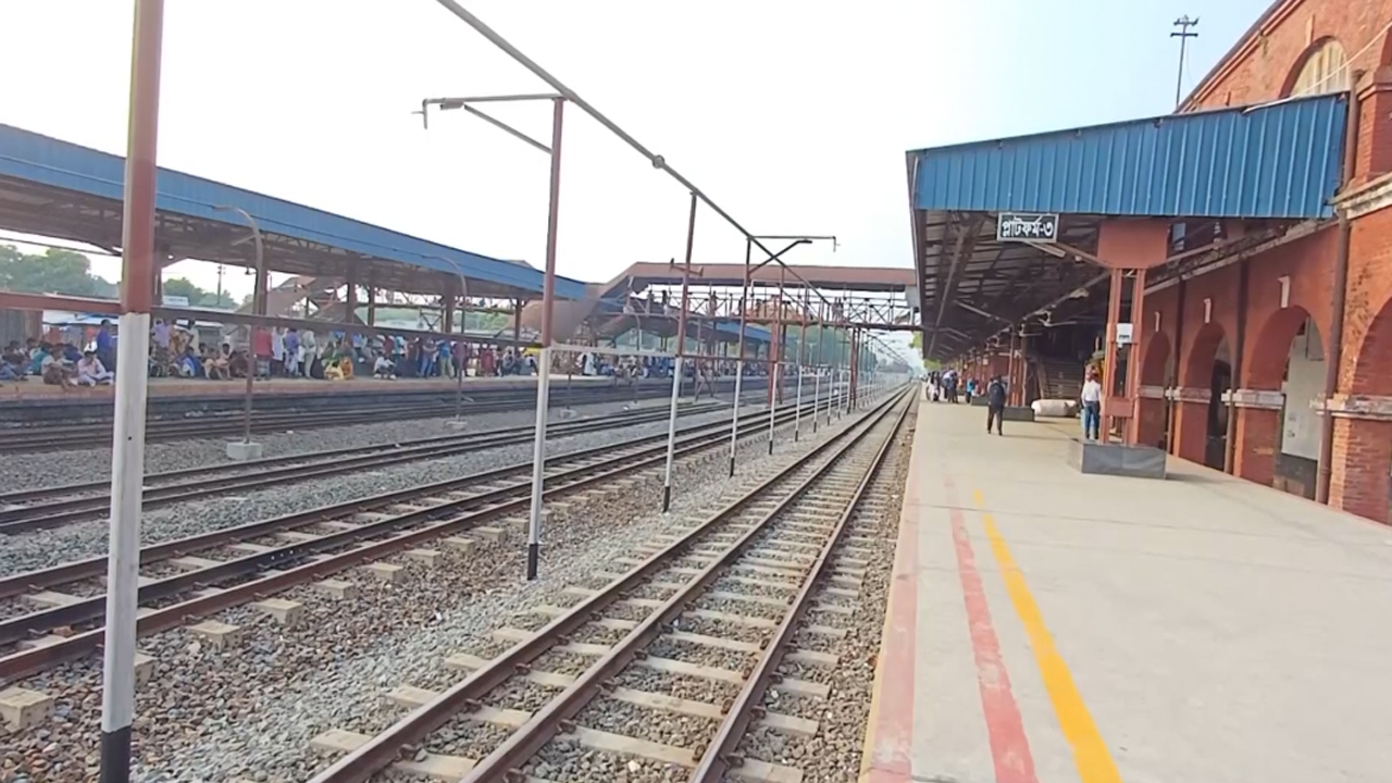 নানা সংকটে সান্তাহার রেল জংশন