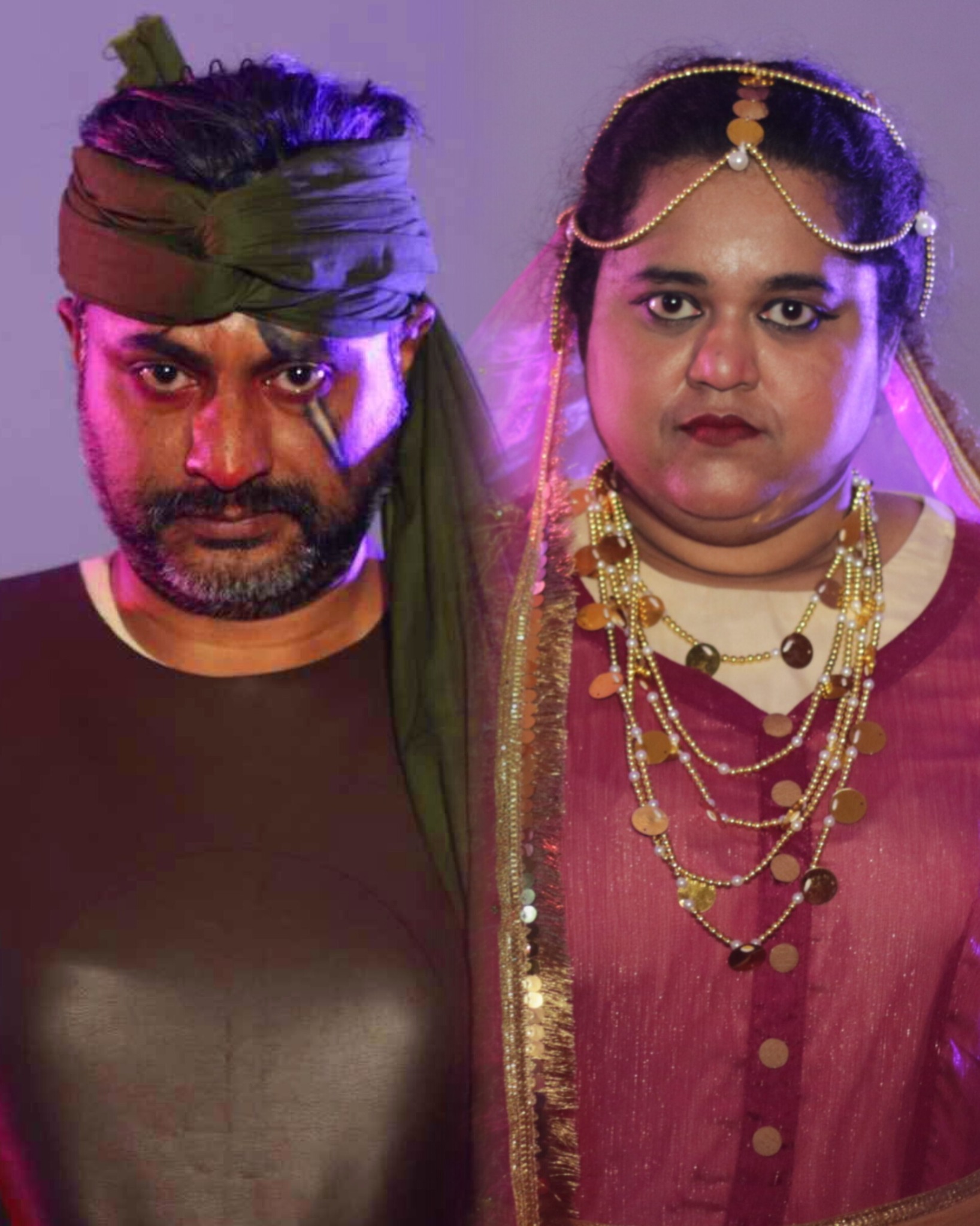 আরব্য রজনীর গল্পের মঞ্চনাটকে তারা