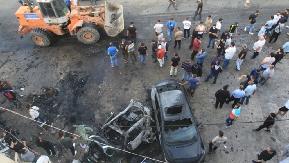 লেবাননে ইসরাইলের ব্যাপক বিমান হামলা