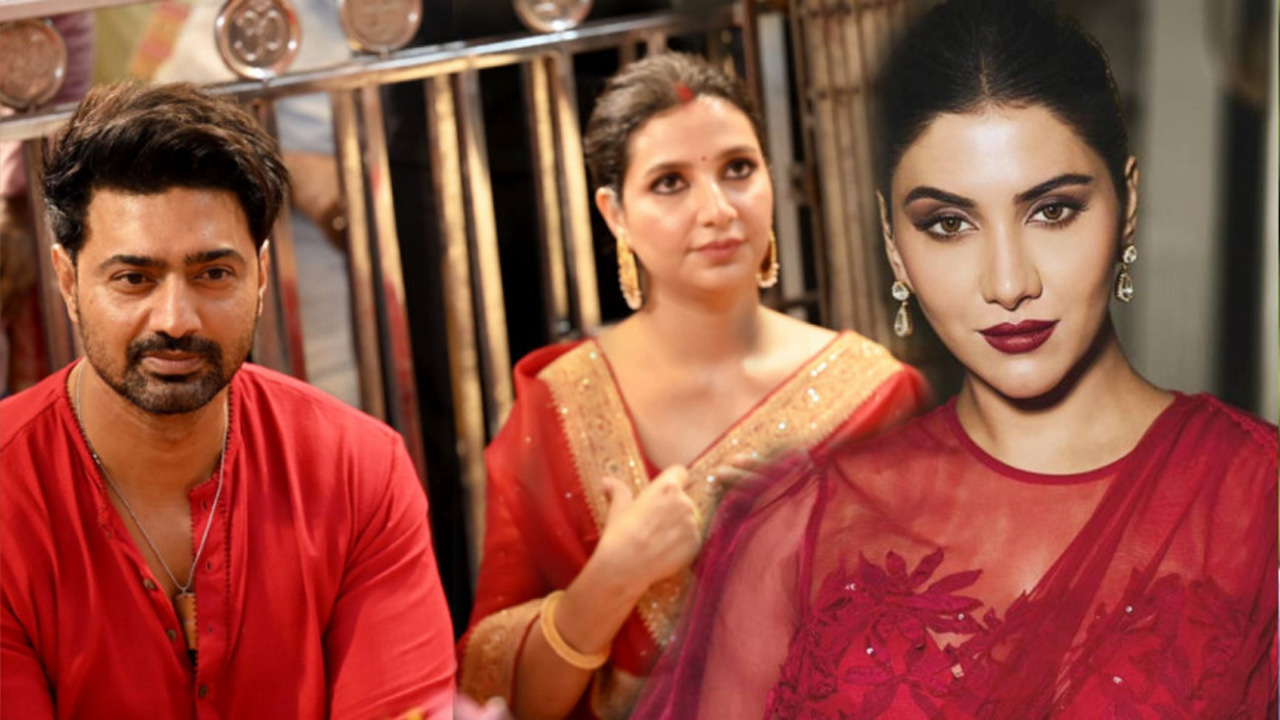 দেব-শুভশ্রী বিতর্কে বারবার ফাঁদে ফেলার চেষ্টা রুক্মিণীকে!